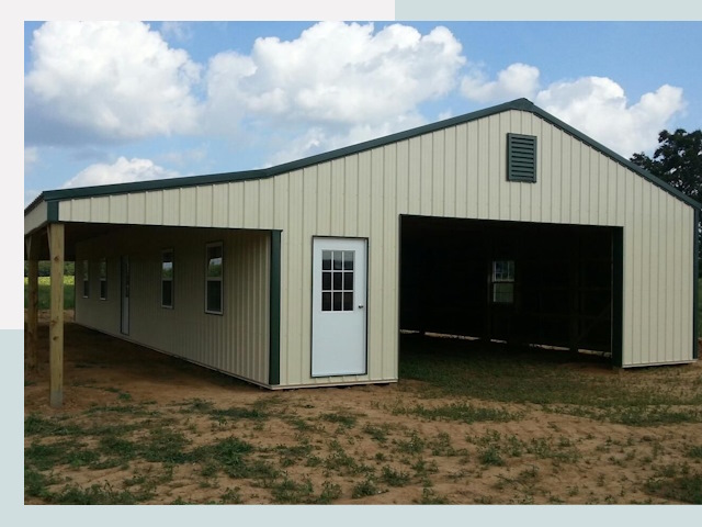 Строительство конюшен в Соль-илецке