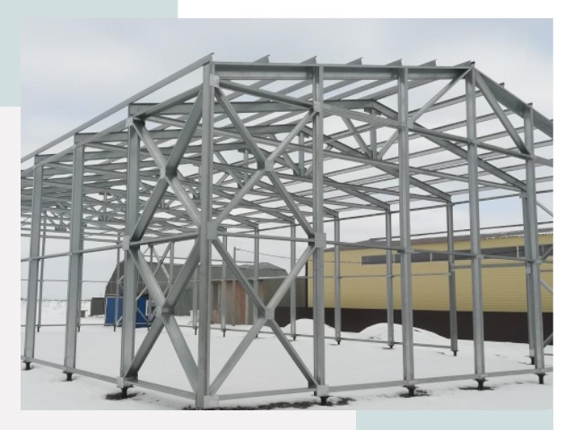 Каркасные ангары в Соль-илецке