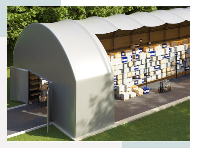 Тентовые ангары в Соль-илецке