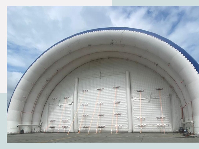 Пневмокаркасные ангары от СтальСтрой-Сои по цене от 625 руб.