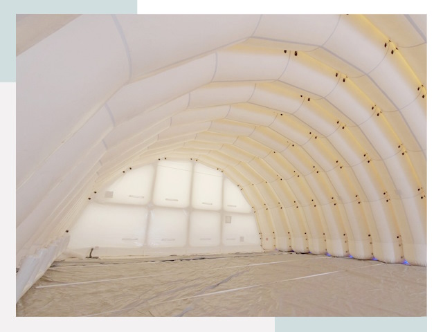 Пневмокаркасные ангары в Соль-илецке