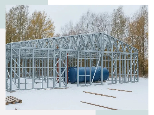 Металлические ангары в Соль-илецке