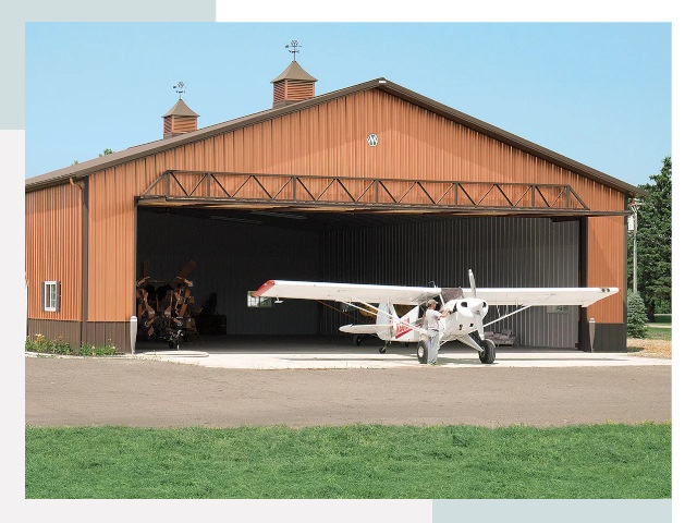 Ангары для самолетов в Соль-илецке