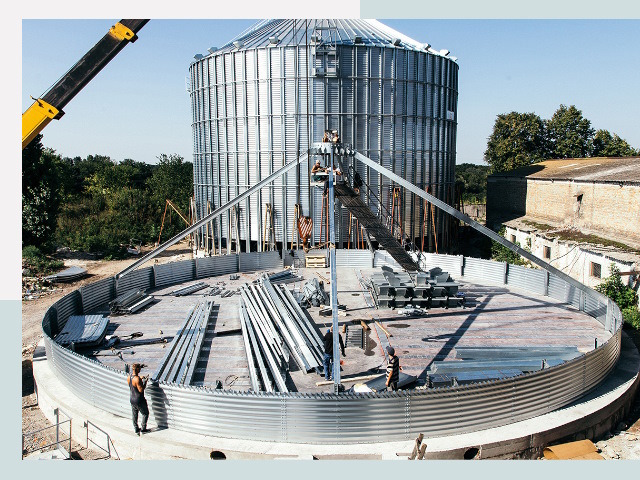 Силосы для зерна в Соль-Илецк от 625 руб. - Надёжное хранение