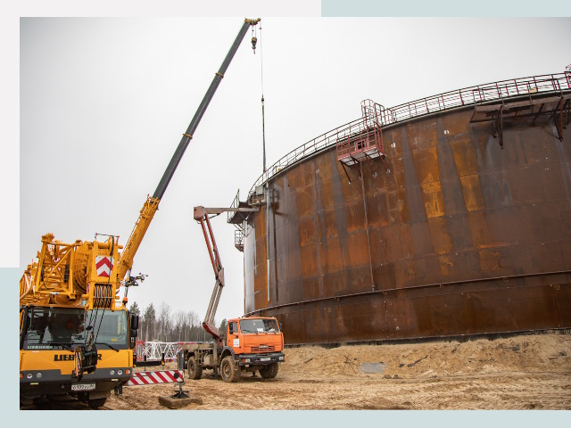 Монтаж резервуаров в Соль-илецке от 625 руб. за м³