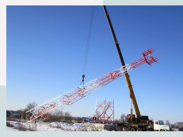 Строительство башен связи в Соль-илецке от 625 руб.