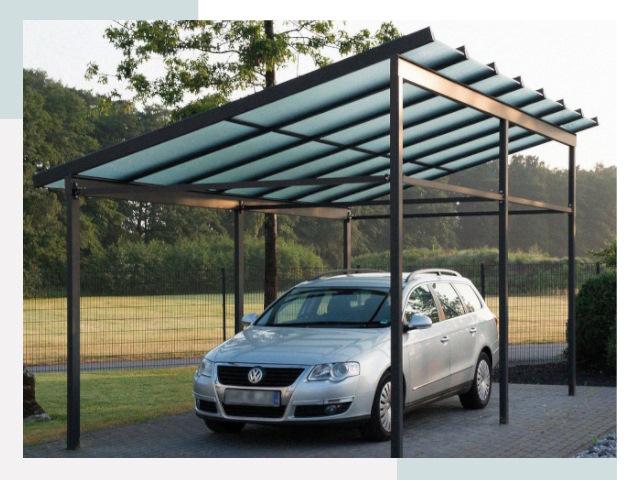 Навесы для автомобилей в Соль-илецке