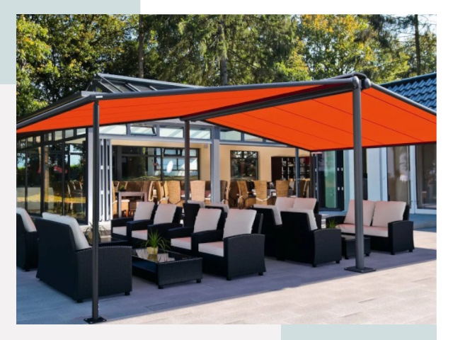 Навесы для кафе и ресторанов в Соль-илецке