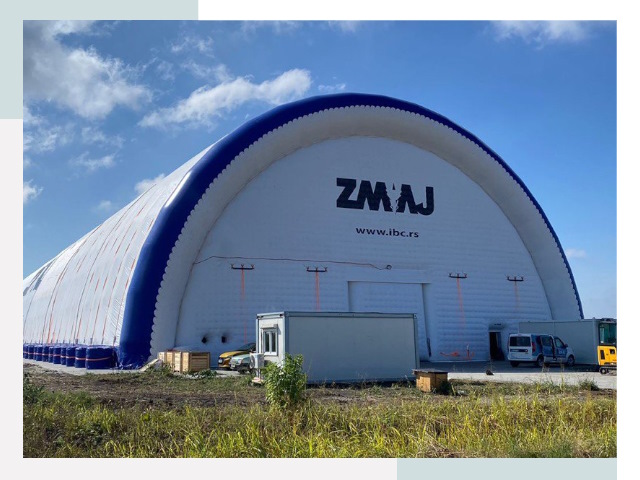 Брендирование ангаров в Соль-илецке