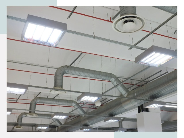 Вентиляция ангаров в Соль-илецке