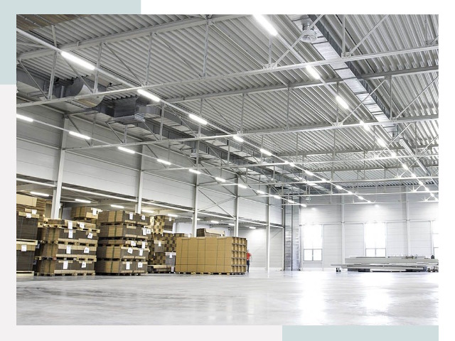 Освещение ангаров в Соль-илецке