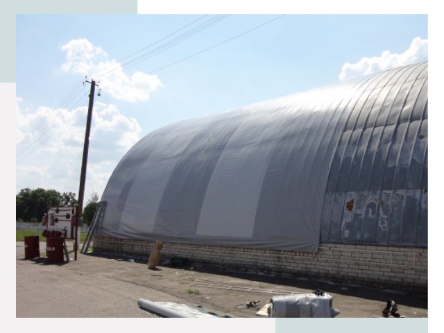 Ремонт ангаров в Соль-илецке