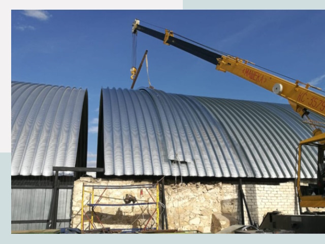 Реконструкция ангаров в Соль-илецке от 625 руб.