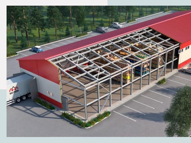 Проектирование ангаров в Соль-илецке от 625 руб.