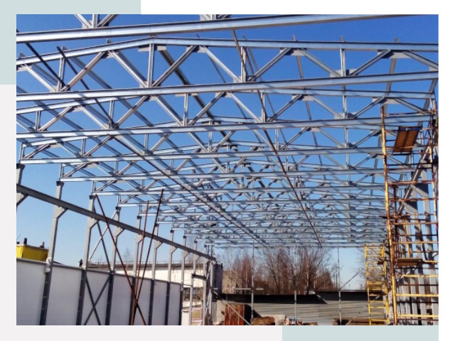 Металлокаркасы для складов в Соль-илецке